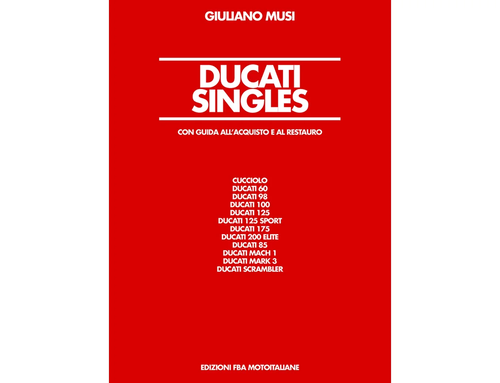 Ducati Singles – History and restoration of Ducati single-cylinders