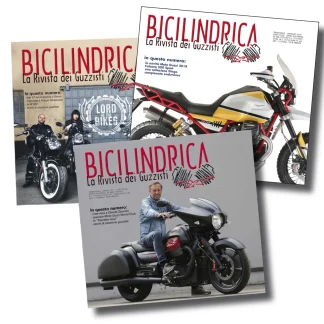 Collect back issues of Bilicindrica - Moto Guzzi magazine, set of 3