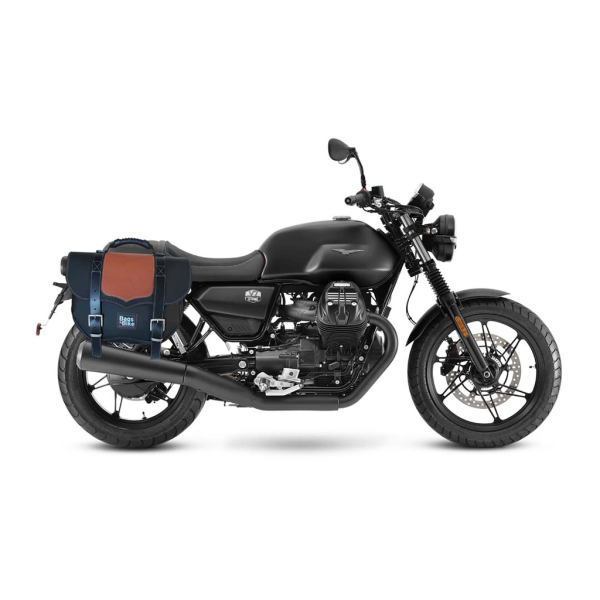 Moto Guzzi V7 850 Borse Laterali CLASSIC NERO-CUOIO Moto Guzzi V7 01