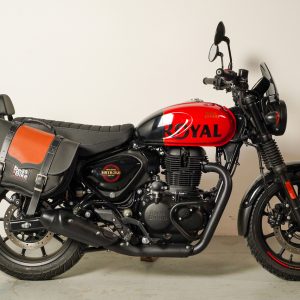 Royal Enfield Hunter 350 Borse Laterali Classic NeroCuoio 01