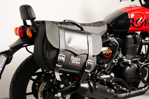 Royal Enfield Hunter 350 Borse Laterali Classic nera 05