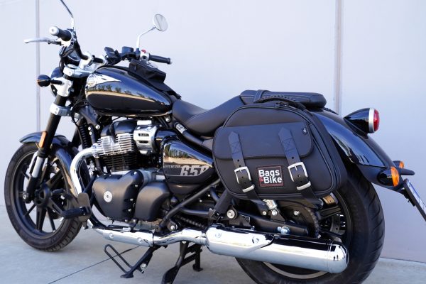 Royal Enfield Super Meteor 650 Borse Laterali Explorer Nera 02