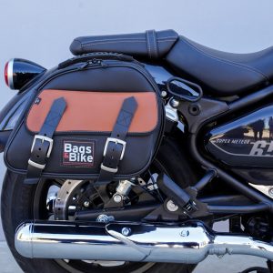 Royal Enfield Super Meteor 650 Borse Laterali Explorer NeroCuoio 02