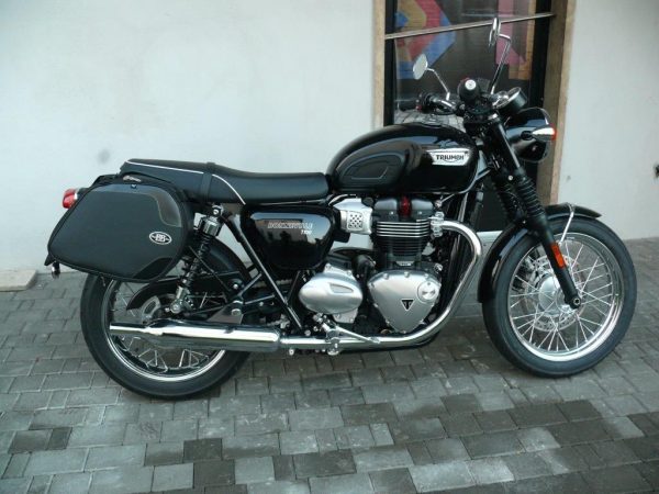 Triumph Bonneville T100 Borse Laterali Scrambler