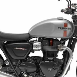 Triumph Street Twin 900 Borse Laterali Sahara Verde 01