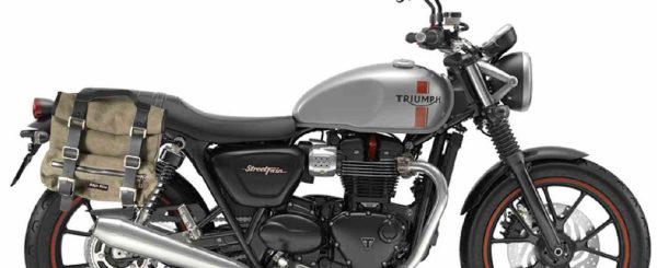 Triumph Street Twin 900 Borse Laterali Sahara Verde 01