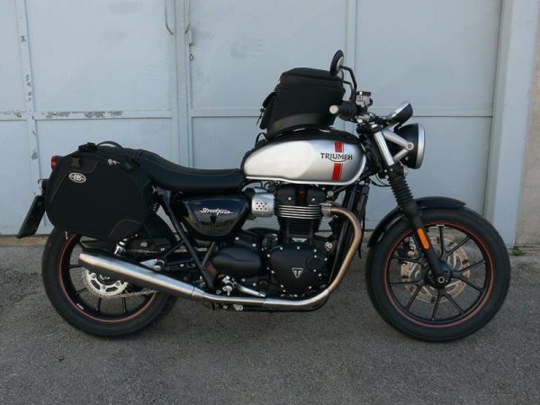 Triumph Street Twin 900 Borse Laterali Twister 01