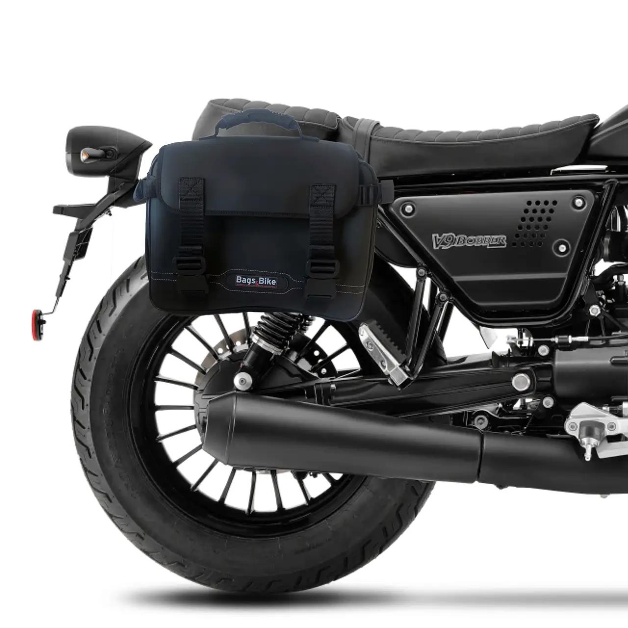 Panniers for Moto Guzzi Bobber, pair of ADVENTUR side bags