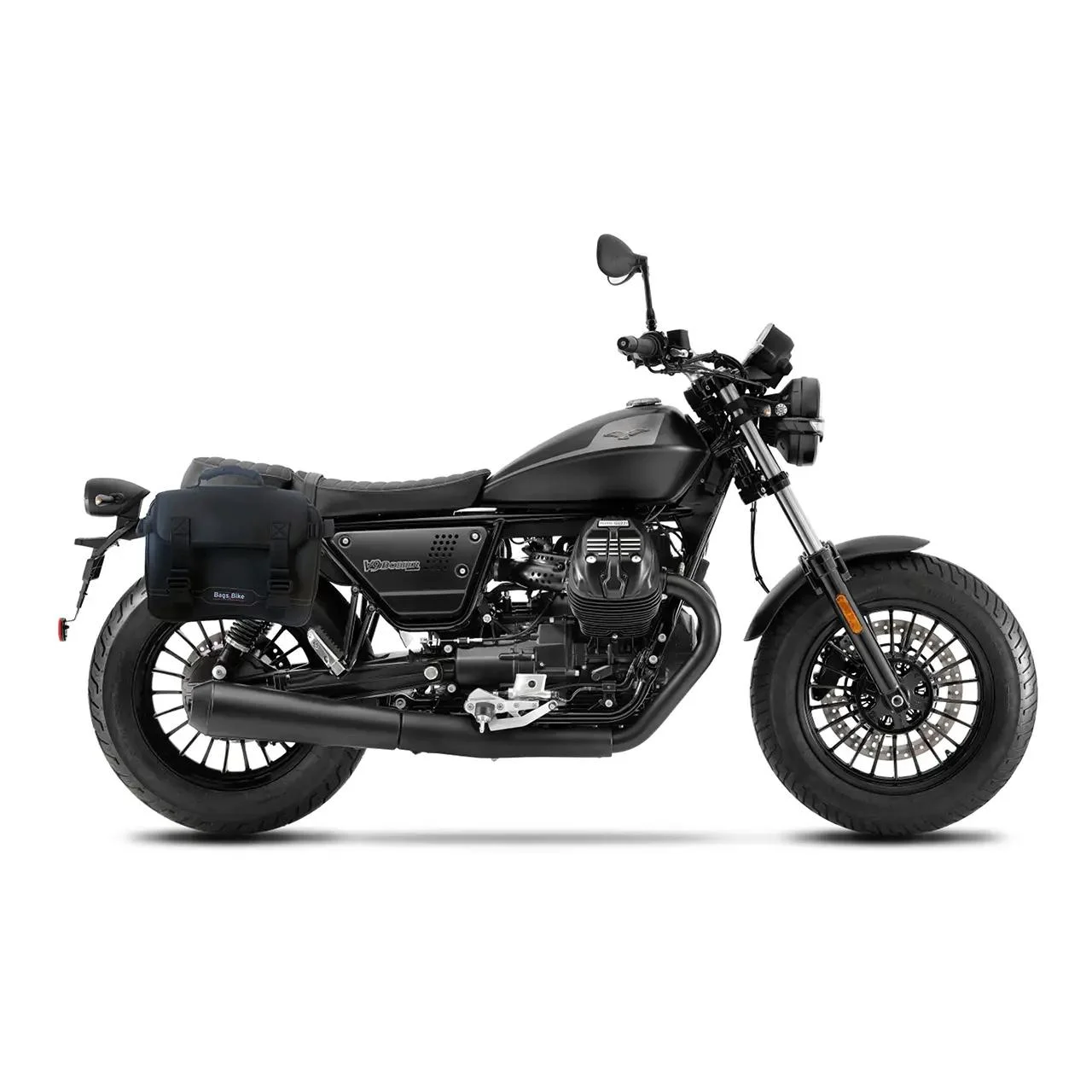 Borse laterali per Moto Guzzi Bobber, coppia di borse ADVENTUR - immagine 2