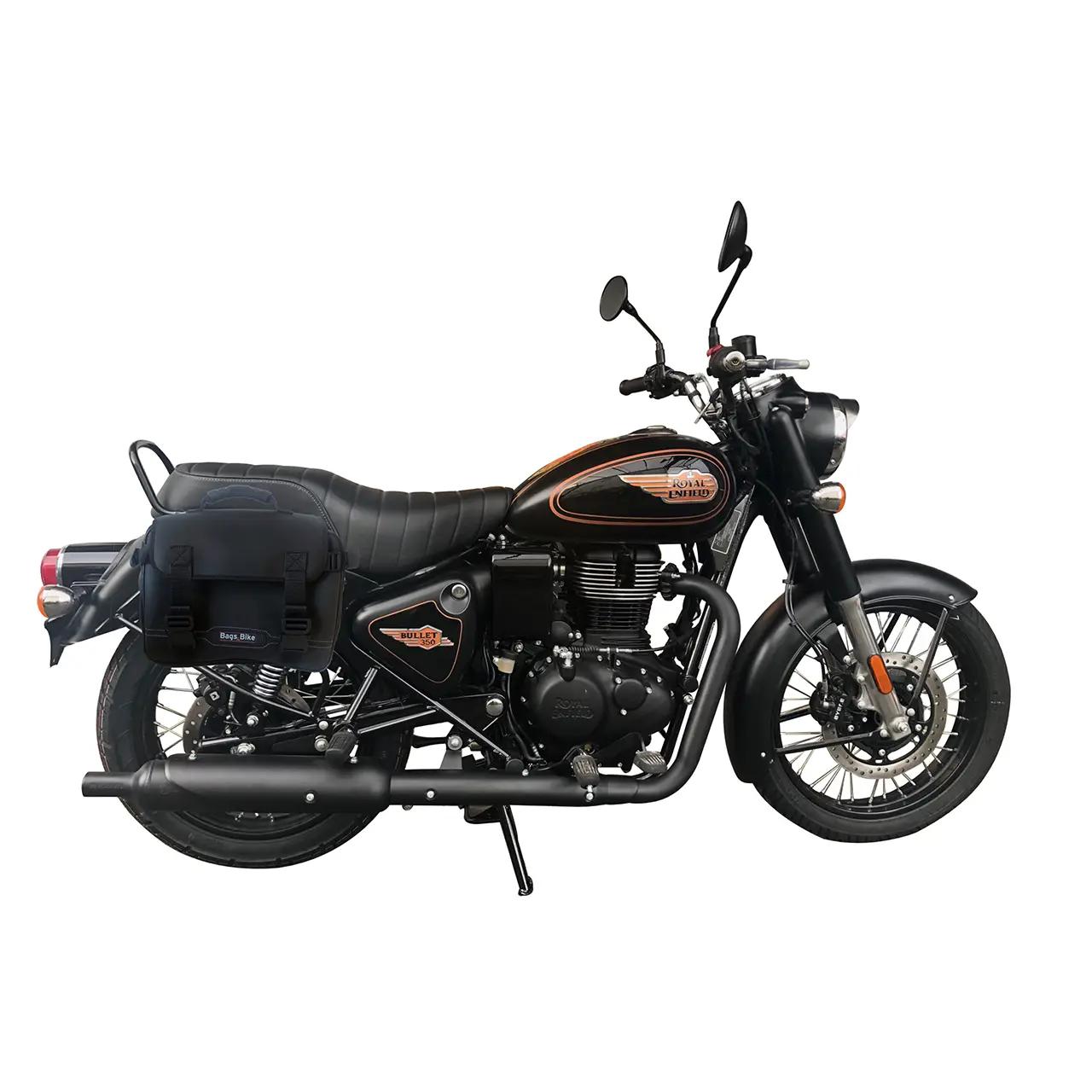 Panniers for Royal Enfield Bullet 350, pair of ADVENTUR side bags - Image 2
