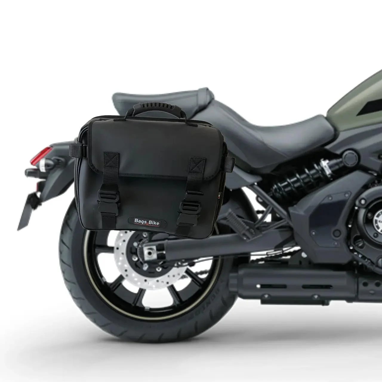 Panniers for Kawasaki Vulcan 650, pair of ADVENTUR side bags