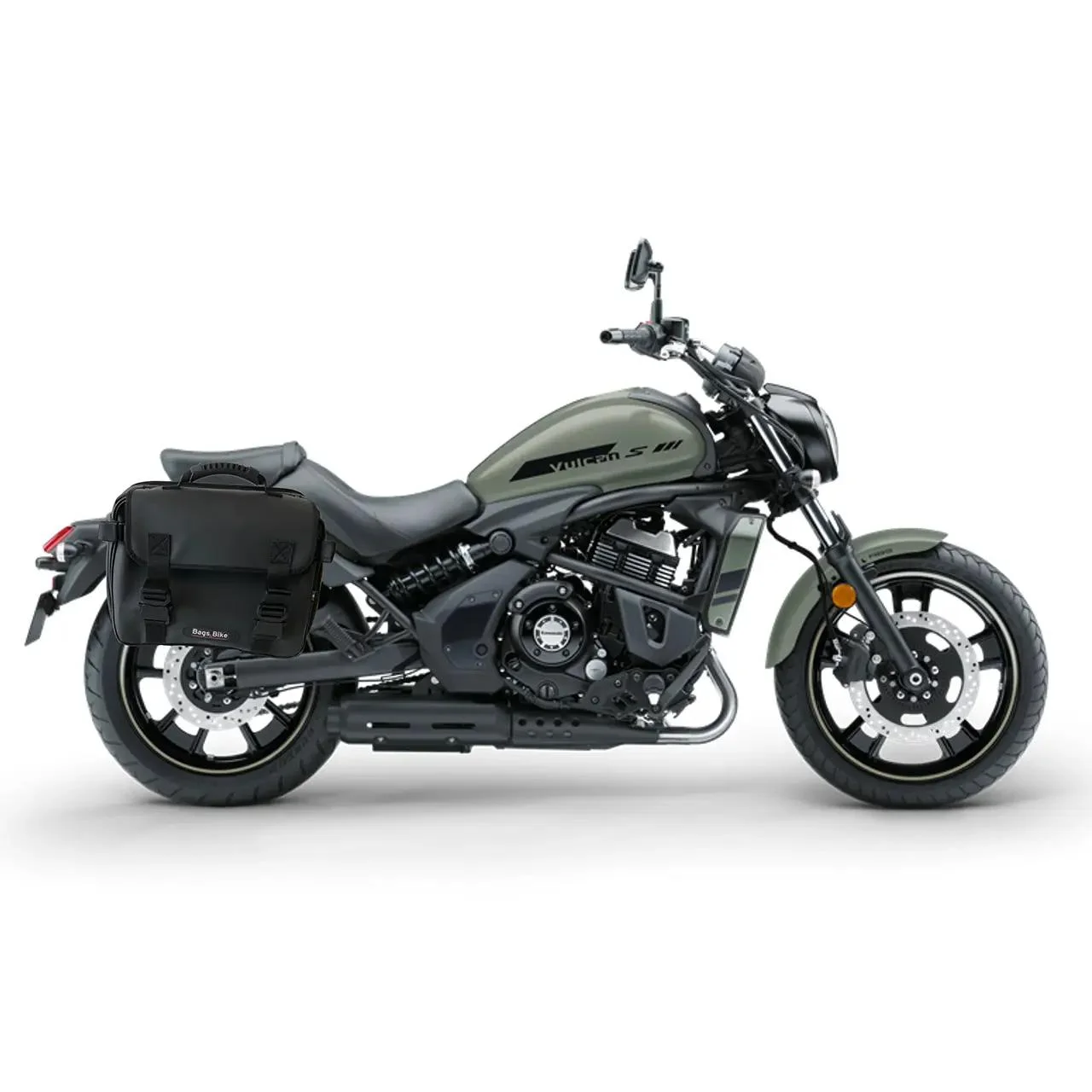 Panniers for Kawasaki Vulcan 650, pair of ADVENTUR side bags - Image 2