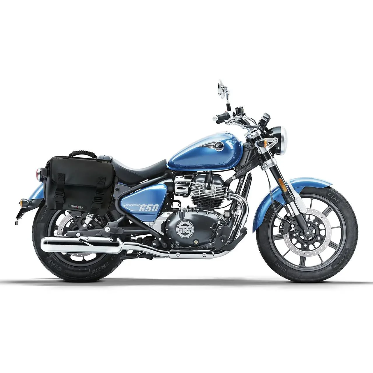 Borse laterali per Royal Enfield Super Meteor 650, coppia di borse ADVENTUR - immagine 2