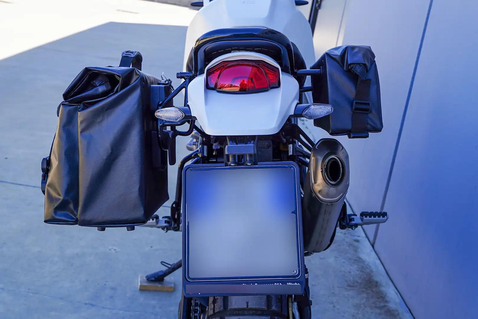 Panniers for Ducati Desert X, pair of AMIATA SX E ENDURO DX side bags