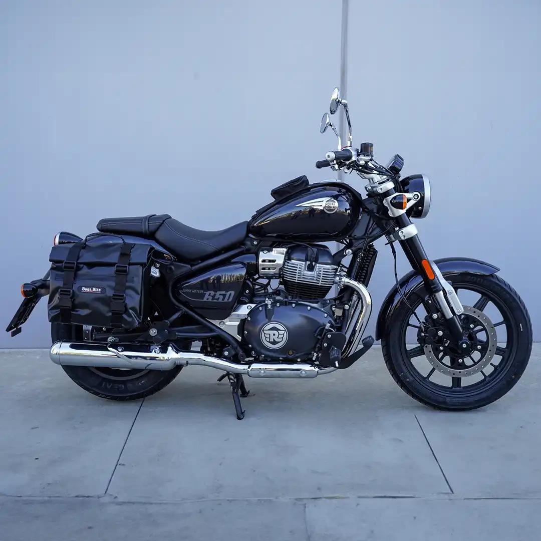 Borse laterali per Royal Enfield Super Meteor 650, coppia di borse AMIATA