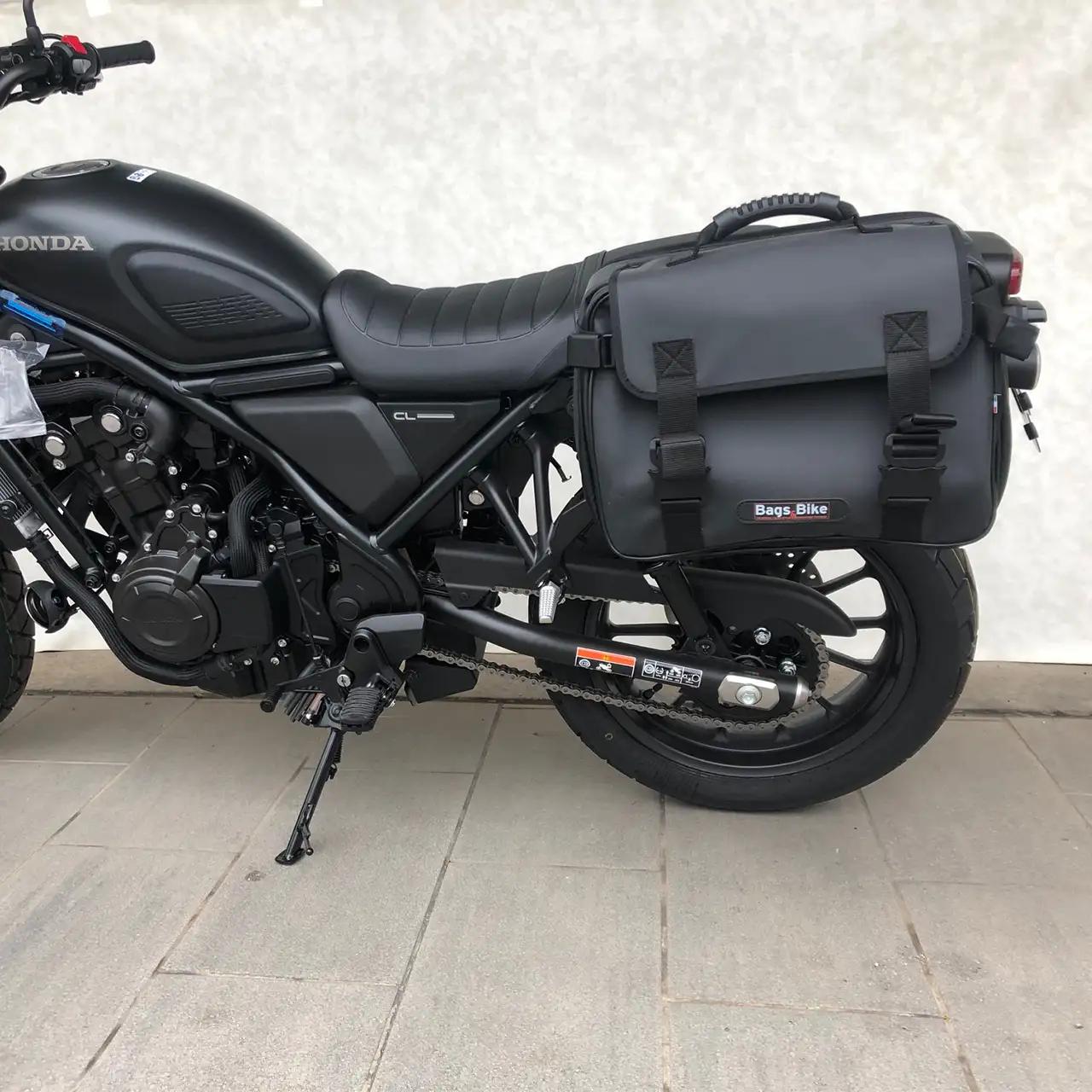 Borsa laterale per Honda CL 500, borsa singola ADVENTUR - immagine 3
