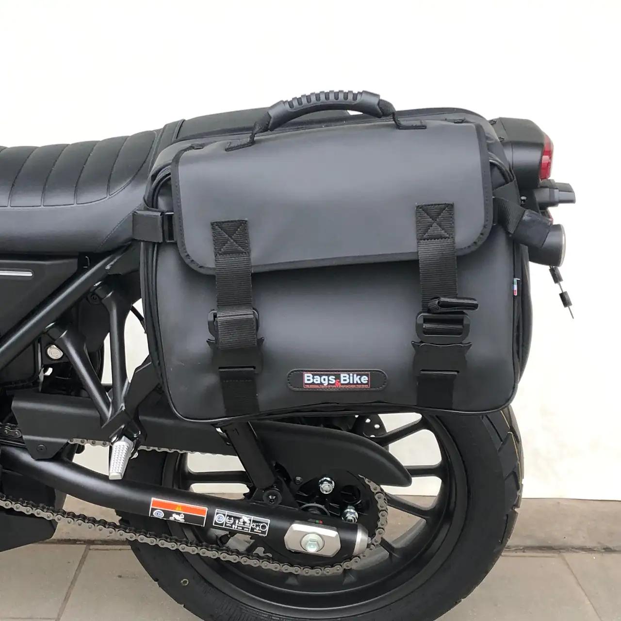 Borsa laterale per Honda CL 500, borsa singola ADVENTUR - immagine 4