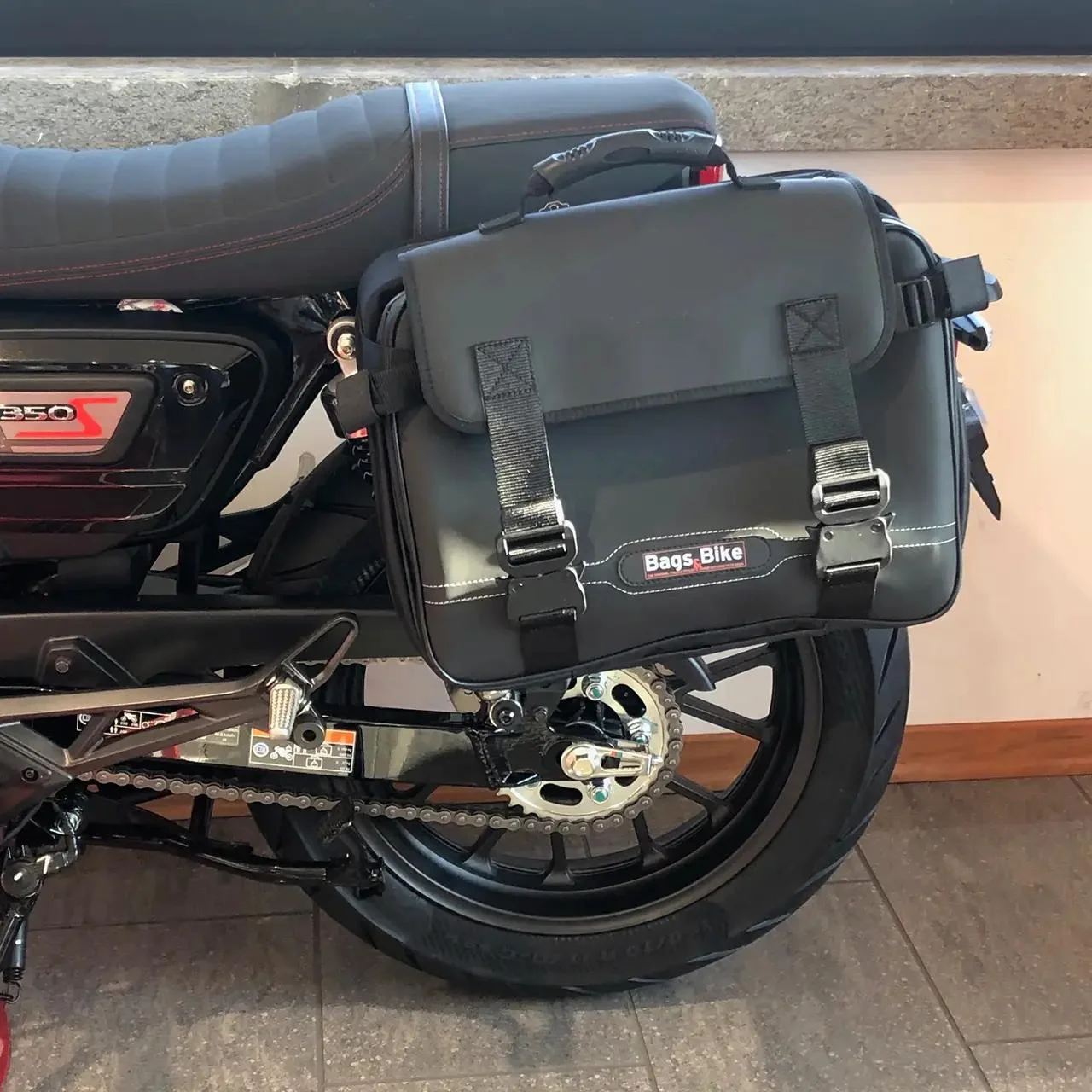 Pannier for Honda GB 350 S, left-sided bag ADVENTUR - Image 3