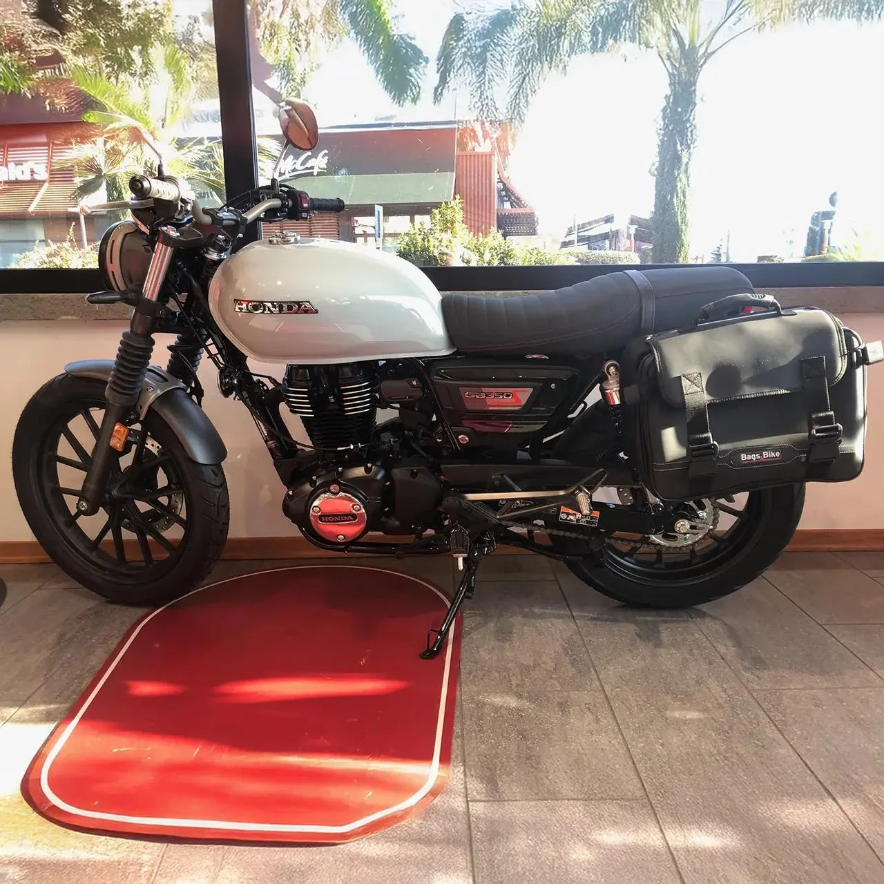 Pannier for Honda GB 350 S, left-sided bag ADVENTUR - Image 4