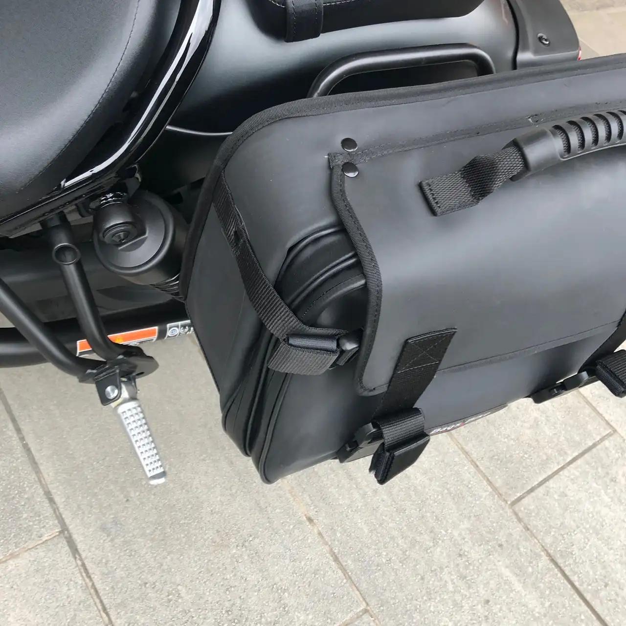 Panniers for Honda Rebel 500, pair of ADVENTUR side bags - Image 3