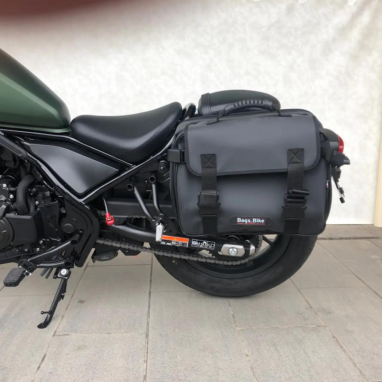 Panniers for Honda Rebel 500, pair of ADVENTUR side bags - Image 5