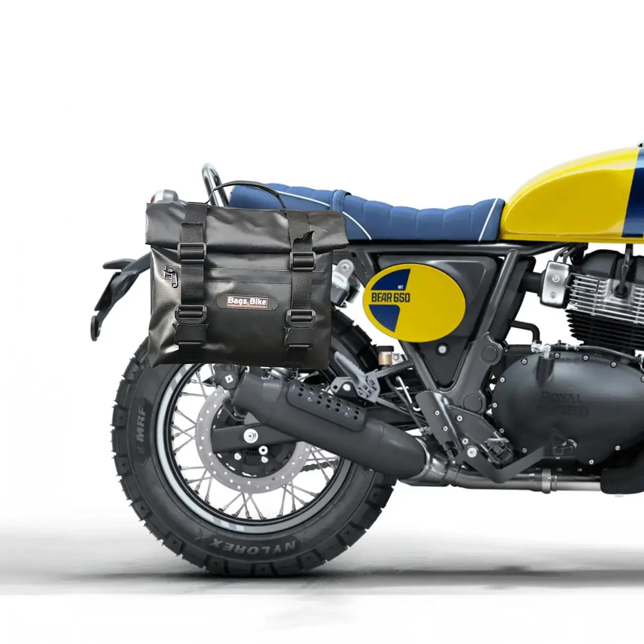 Borse laterali per Royal Enfield Bear 650, coppia di borse AMIATA - immagine 2