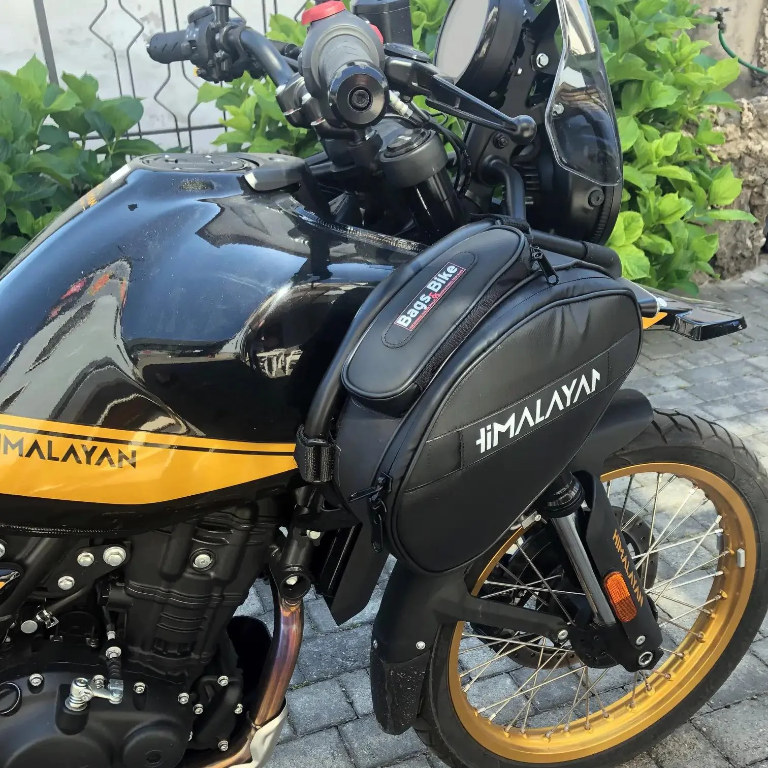 Borse frontali per Royal Enfield Himalayan 450, coppia di borse TUBOLAR BAGS