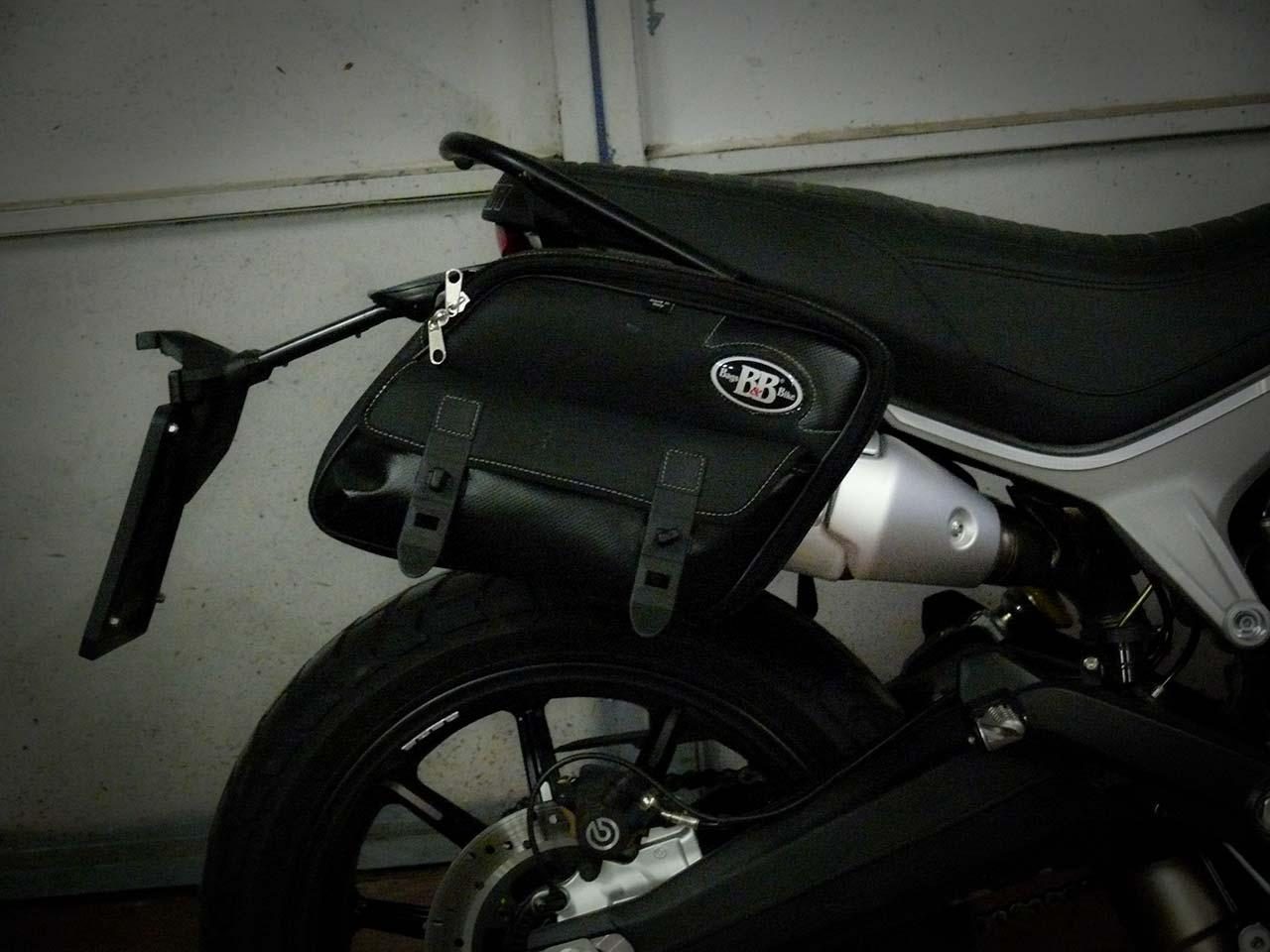 Panniers for Ducati Scrambler 1100, pair of PERFECT side bags - Image 3