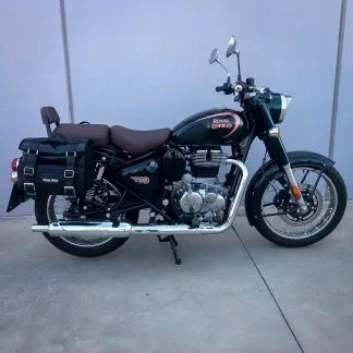 Borse laterali per Royal Enfield Classic 350, coppia di borse CAMION in Cuoio