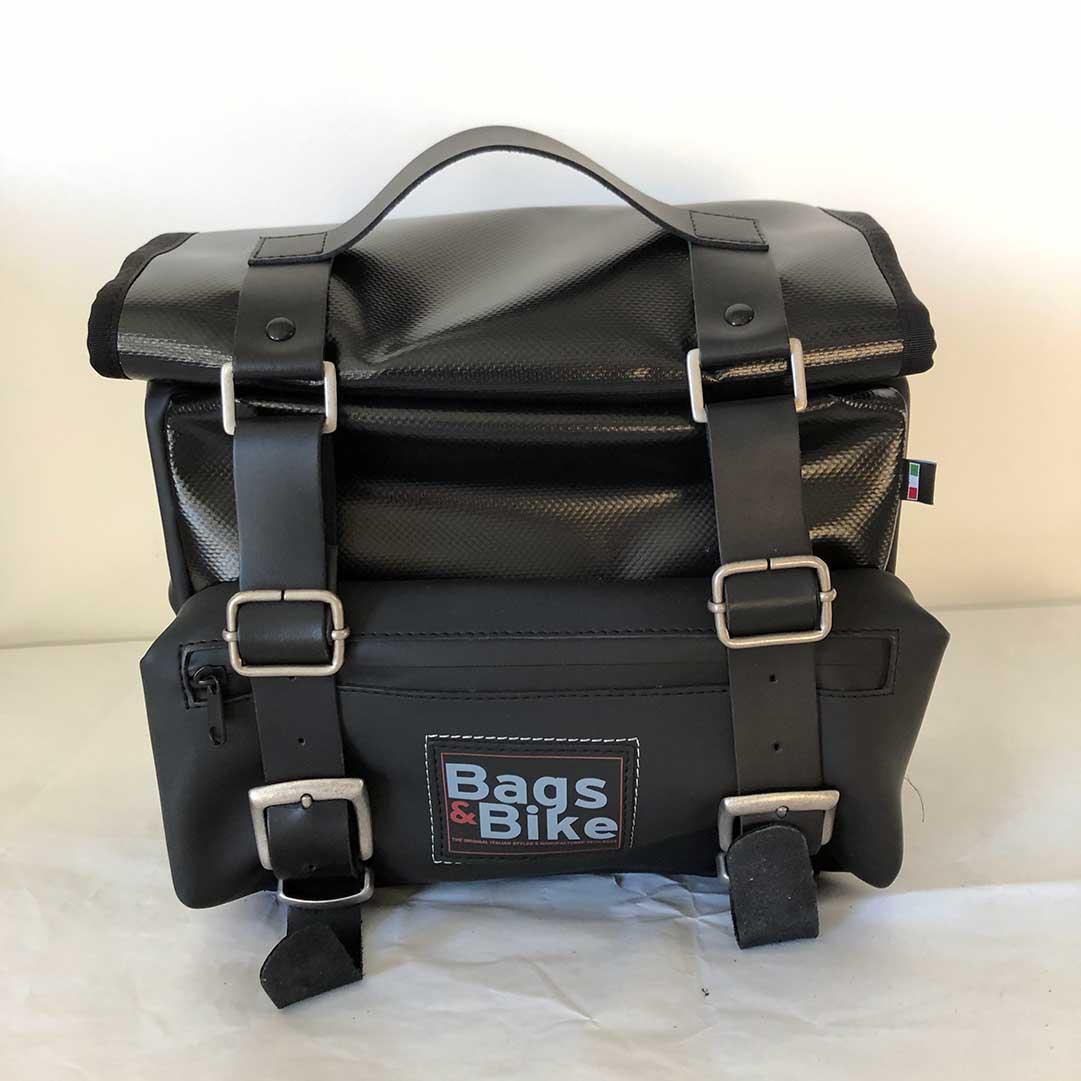 Panniers for Moto Guzzi V7 850 2021-25, pair of CAMION in Leather side bags - Image 4