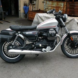 Panniers for Moto Guzzi Bobber, pair of PERFECT side bags