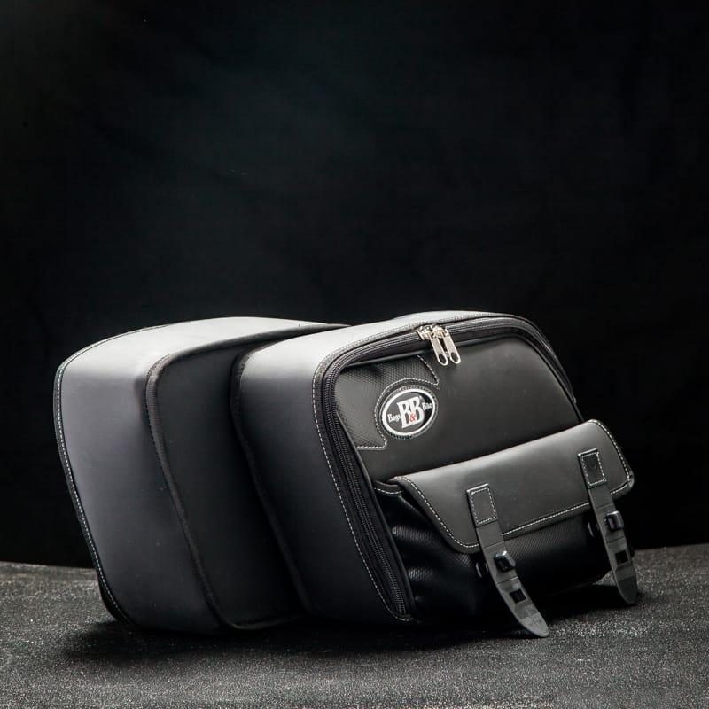 Panniers for Moto Guzzi Bobber, pair of PERFECT side bags - Image 3