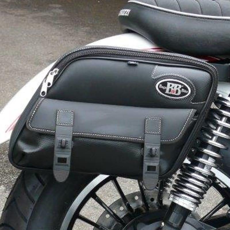 Panniers for Moto Guzzi Roamer, pair of PERFECT side bags - Image 2