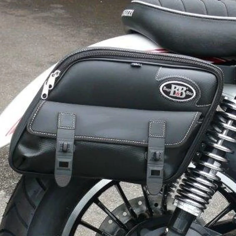 Panniers for Moto Guzzi Roamer, pair of PERFECT side bags - Image 2