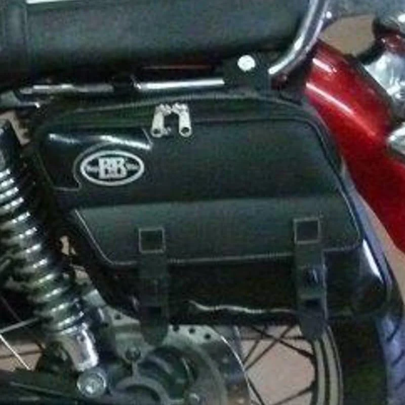 Panniers for Triumph Bonneville, pair of PERFECT side bags - Image 5