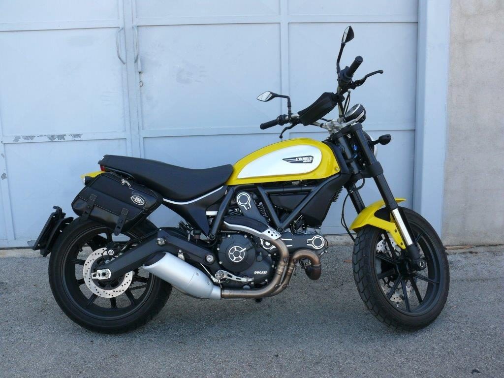 Panniers for Ducati Scrambler 800/400, pair of PERFECT side bags - Image 3