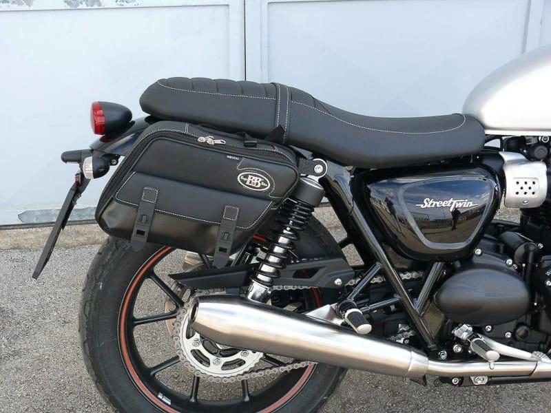 Borse laterali per Triumph Street Twin, coppia di borse PERFECT - immagine 7