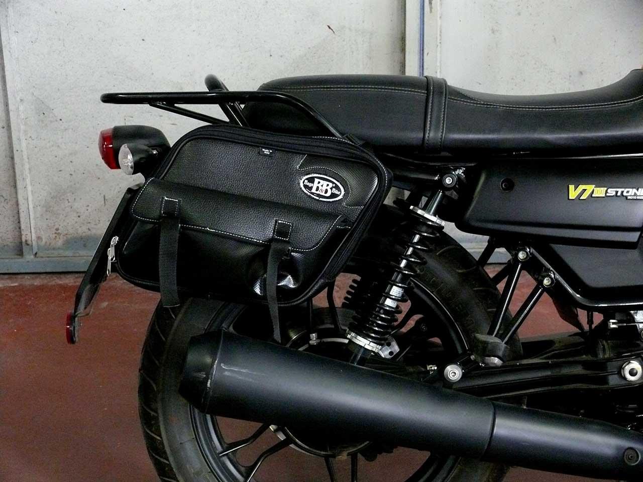 Panniers for Moto Guzzi V7 III, pair of PERFECT side bags