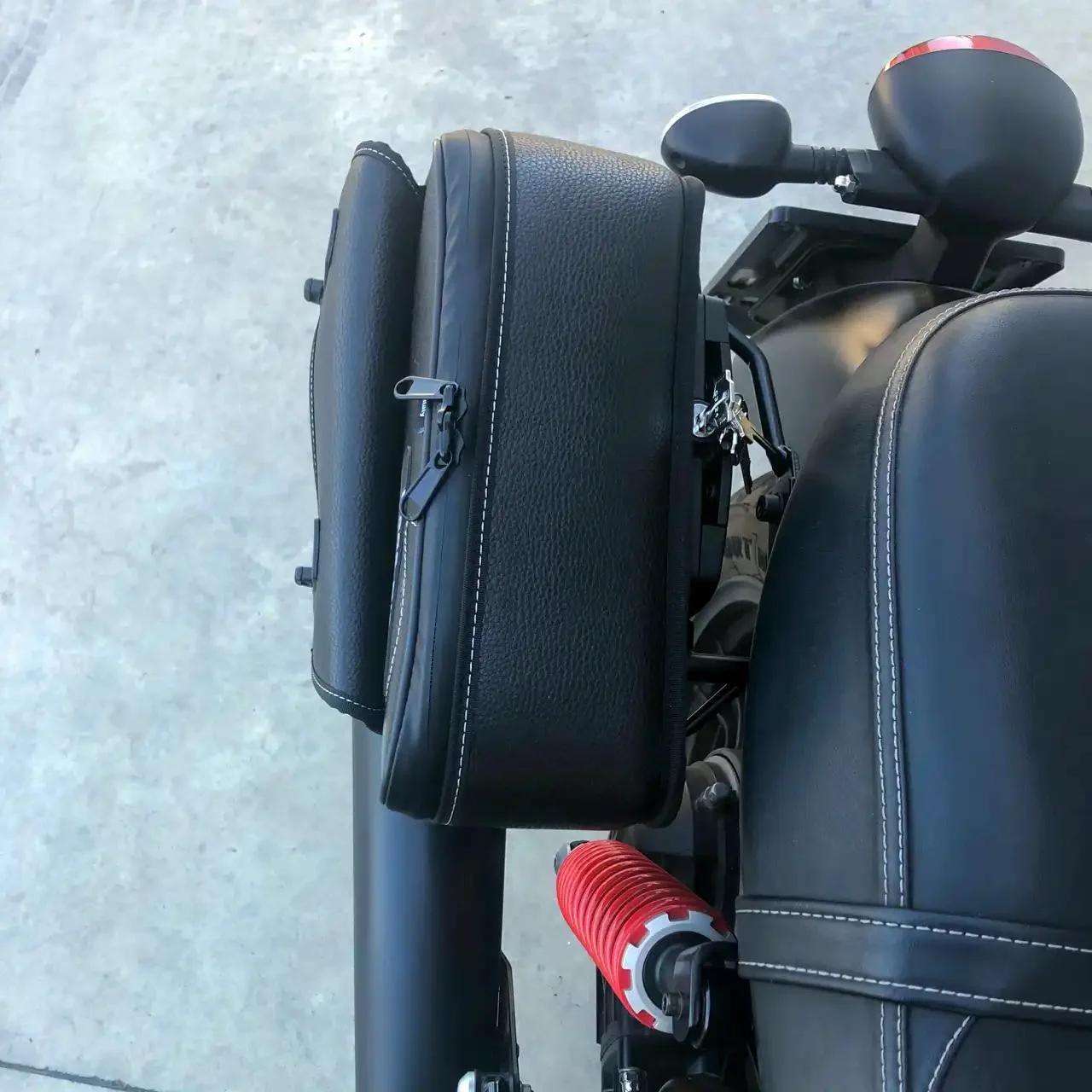 Borse laterali per Moto Guzzi V7 III, coppia di borse PERFECT - immagine 4