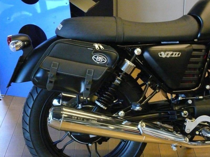 Panniers for Moto Guzzi V7, pair of PERFECT side bags - Image 6