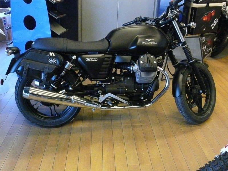 Panniers for Moto Guzzi V7, pair of PERFECT side bags - Image 7