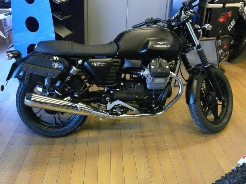 Panniers for Moto Guzzi V7, pair of PERFECT side bags - Image 7