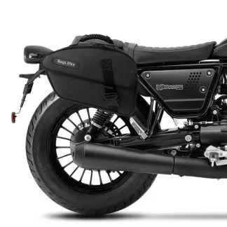 Panniers for Moto Guzzi Bobber, pair of CENTAURO side bags