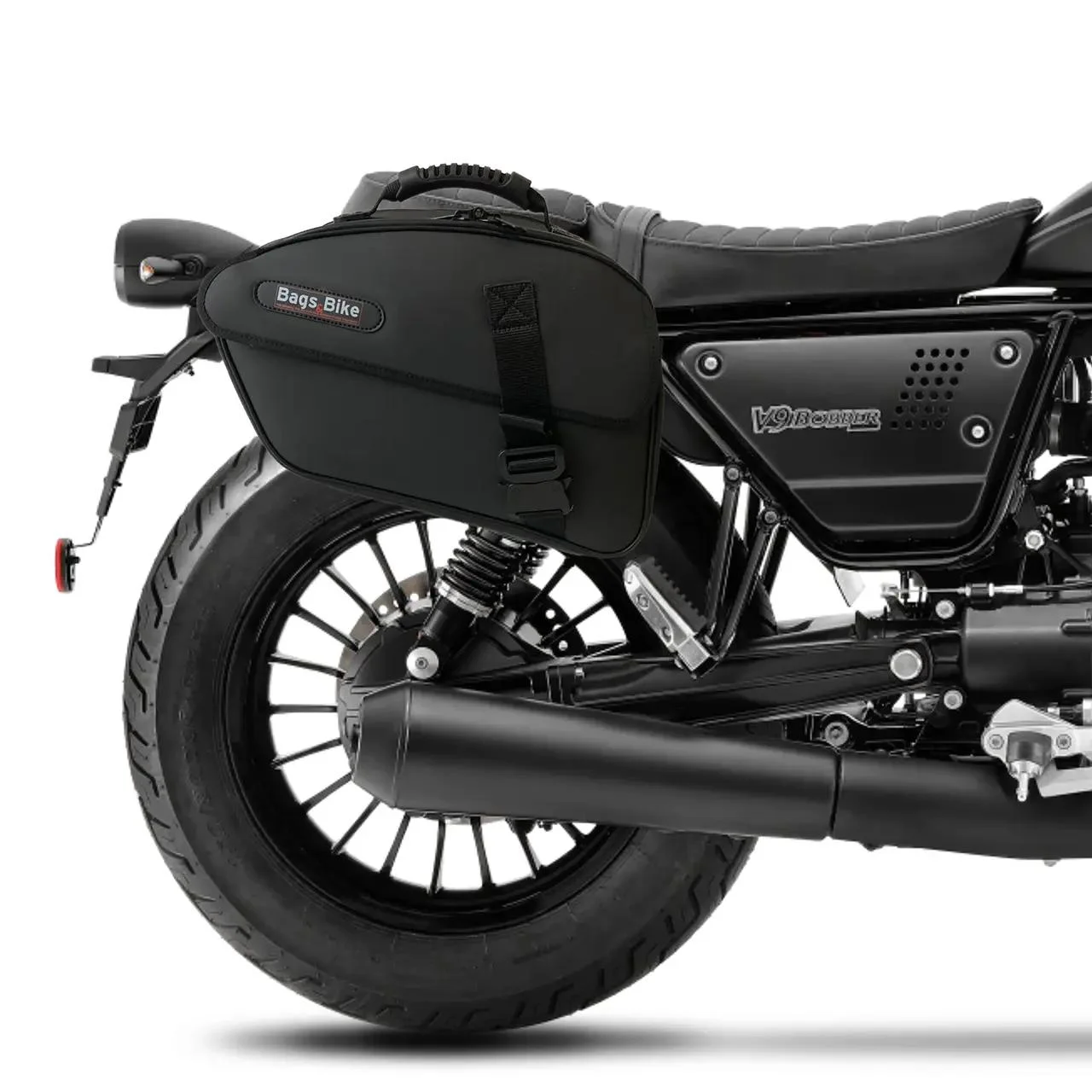 Borse laterali per Moto Guzzi Bobber, coppia di borse CENTAURO