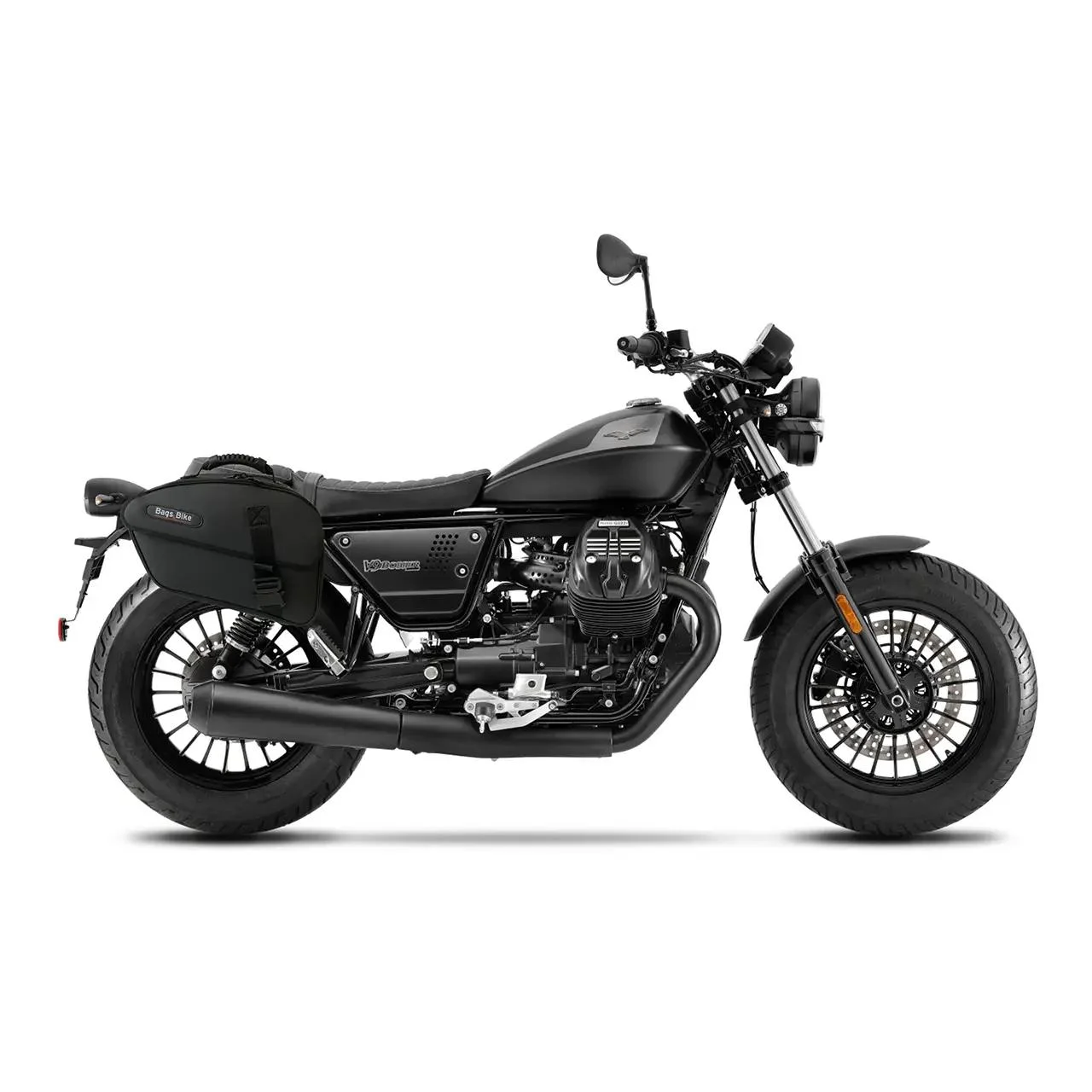 Borse laterali per Moto Guzzi Bobber, coppia di borse CENTAURO - immagine 2