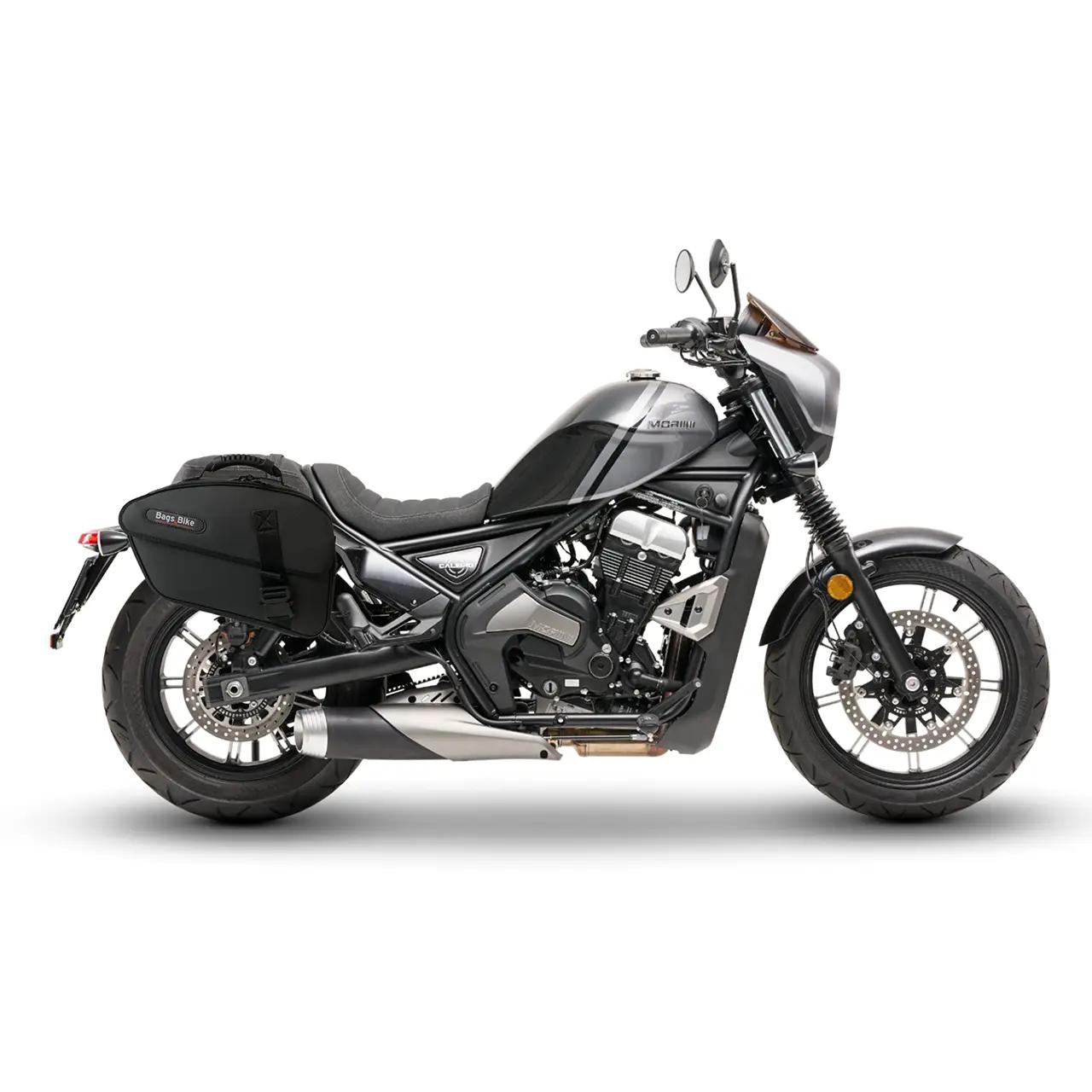 Panniers for Calibro Moto Morini, pair of CENTAURO side bags - Image 2