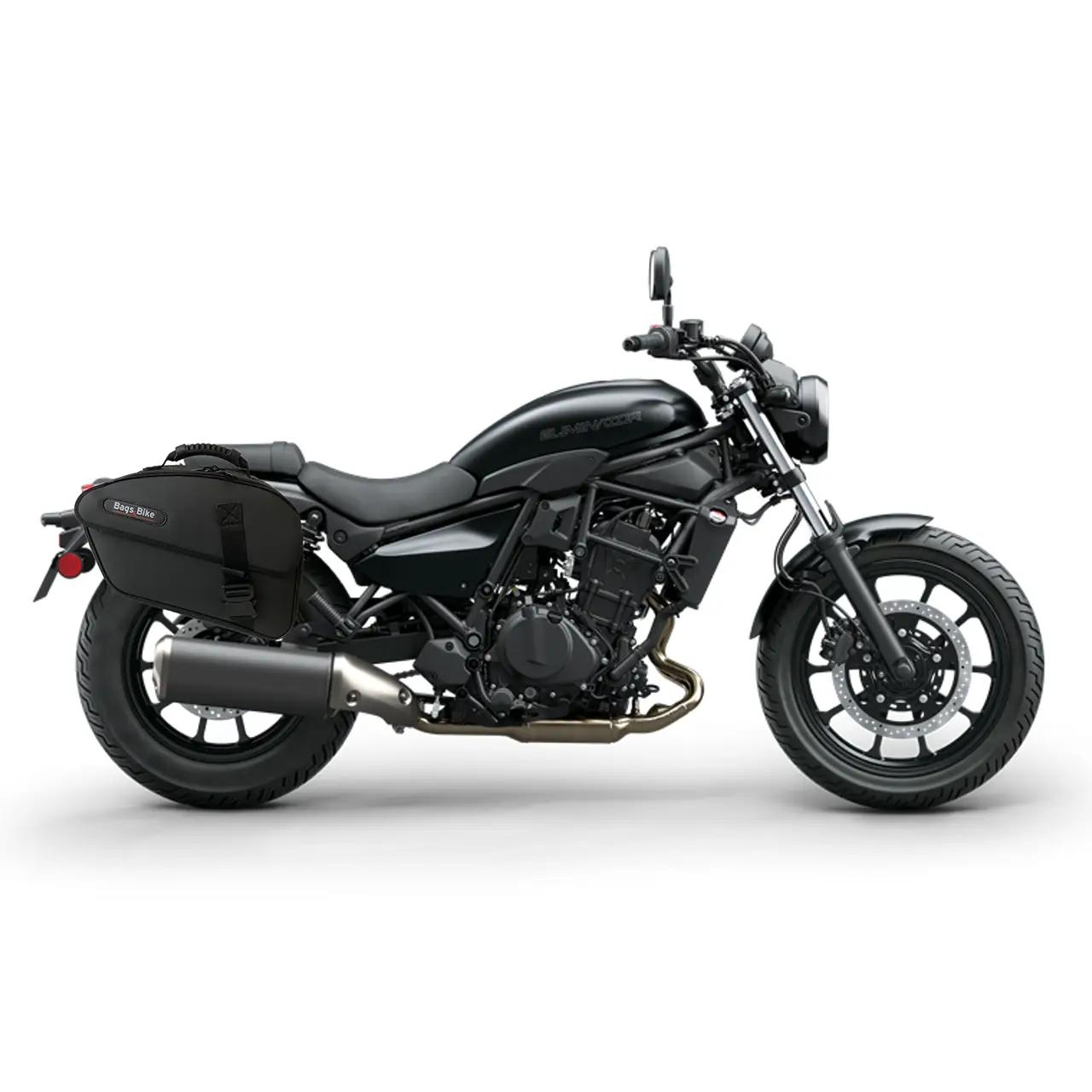 Panniers for Kawasaki Eliminator, pair of CENTAURO side bags - Image 2