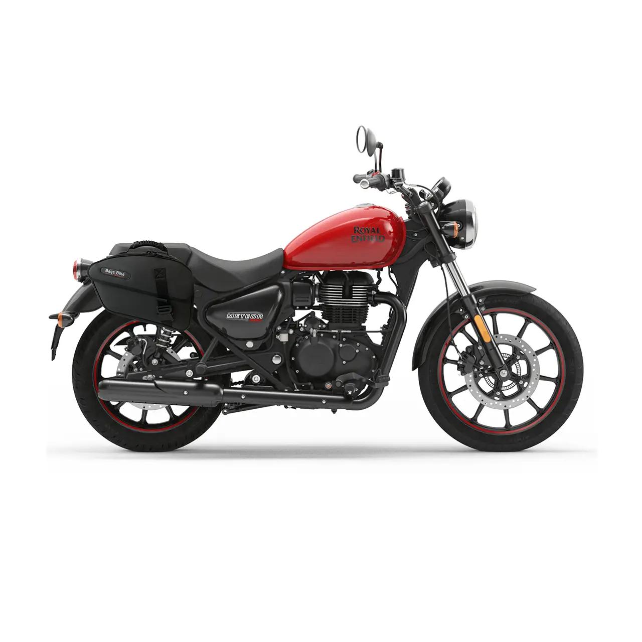 Panniers for Royal Enfield Meteor 350, pair of CENTAURO side bags - Image 2