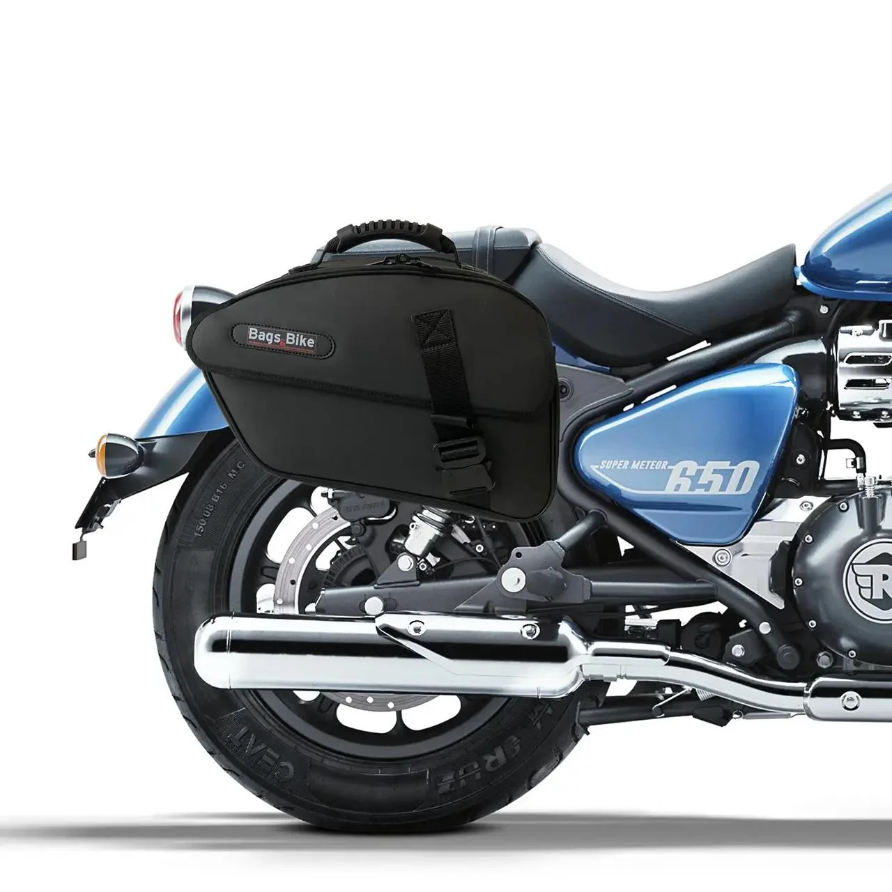 Borse laterali per Royal Enfield Super Meteor 650, coppia di borse CENTAURO