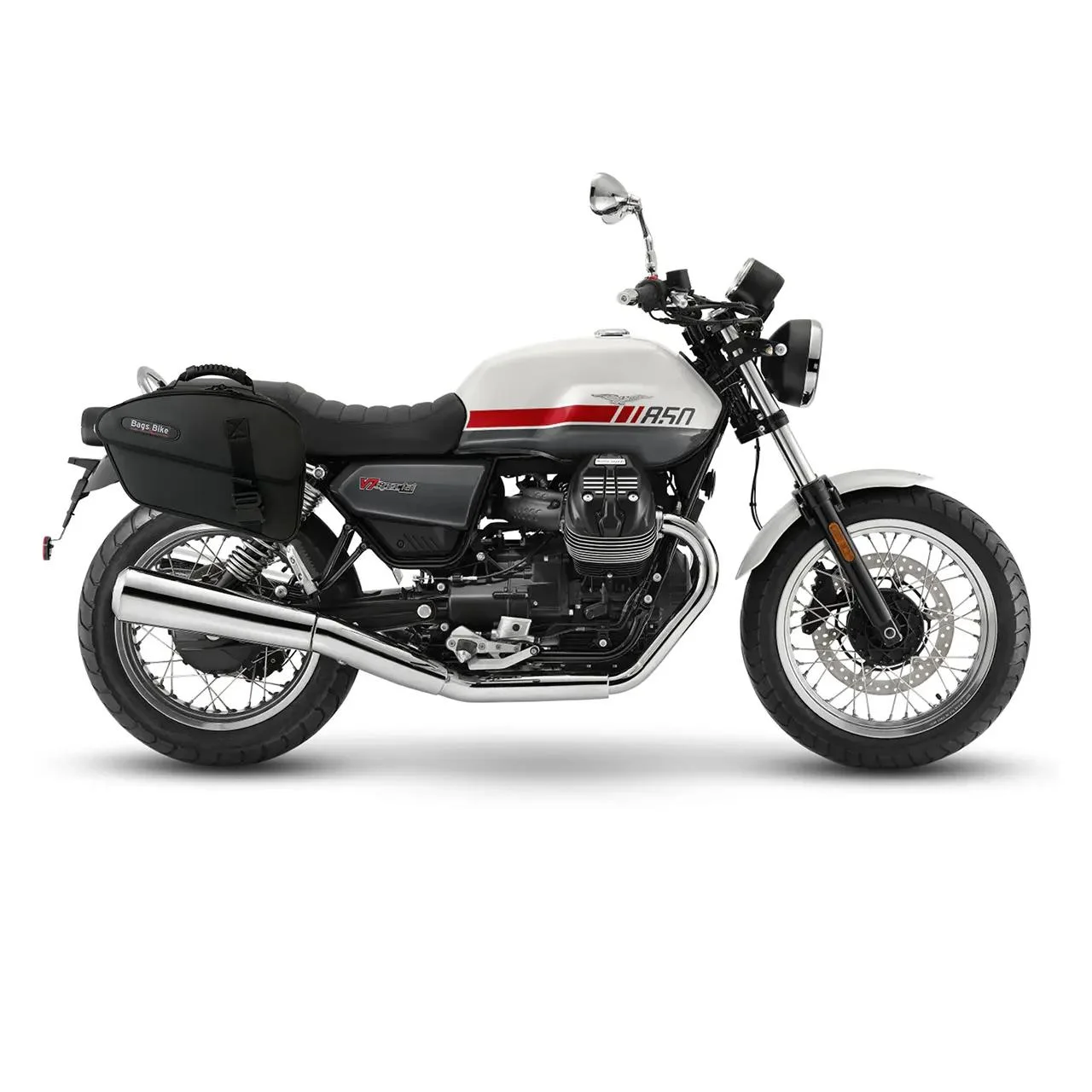 Borse laterali per Moto Guzzi V7 Special 2021/24, coppia di borse CENTAURO - immagine 2